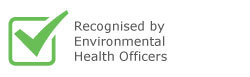 Recognised by Environmental Health Officers